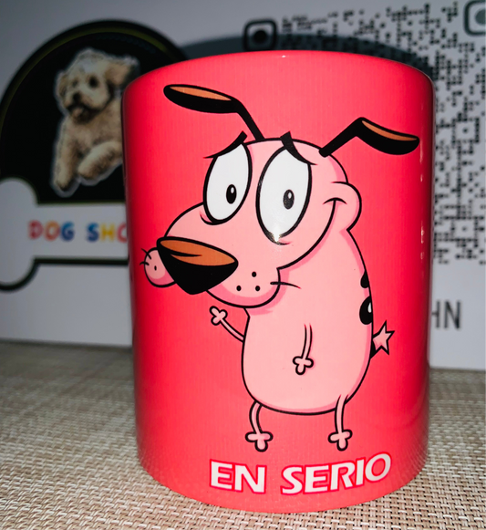 TAZA CORAJE  EN SERIO