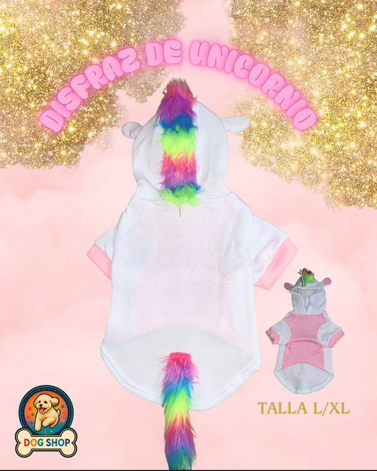 DISFRAZ DE UNICORNIO