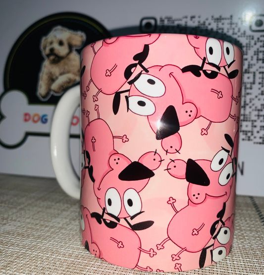 TAZA CORAJES ROSA